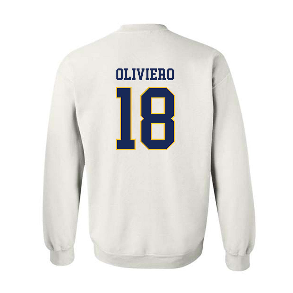 Marquette - NCAA Women's Soccer : Capri Oliviero - Replica Shersey Crewneck Sweatshirt-1
