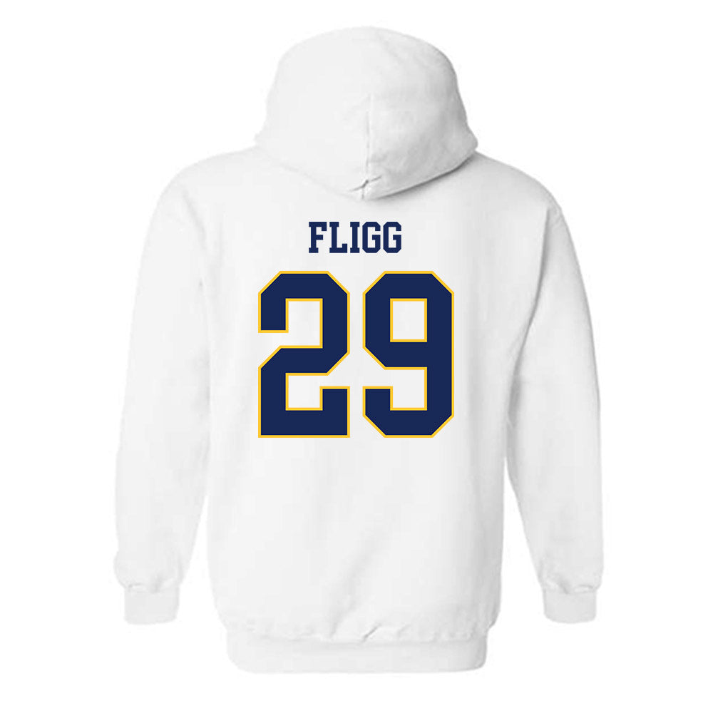 Marquette - NCAA Women's Soccer : Mary Fligg - Replica Shersey Hooded Sweatshirt-1