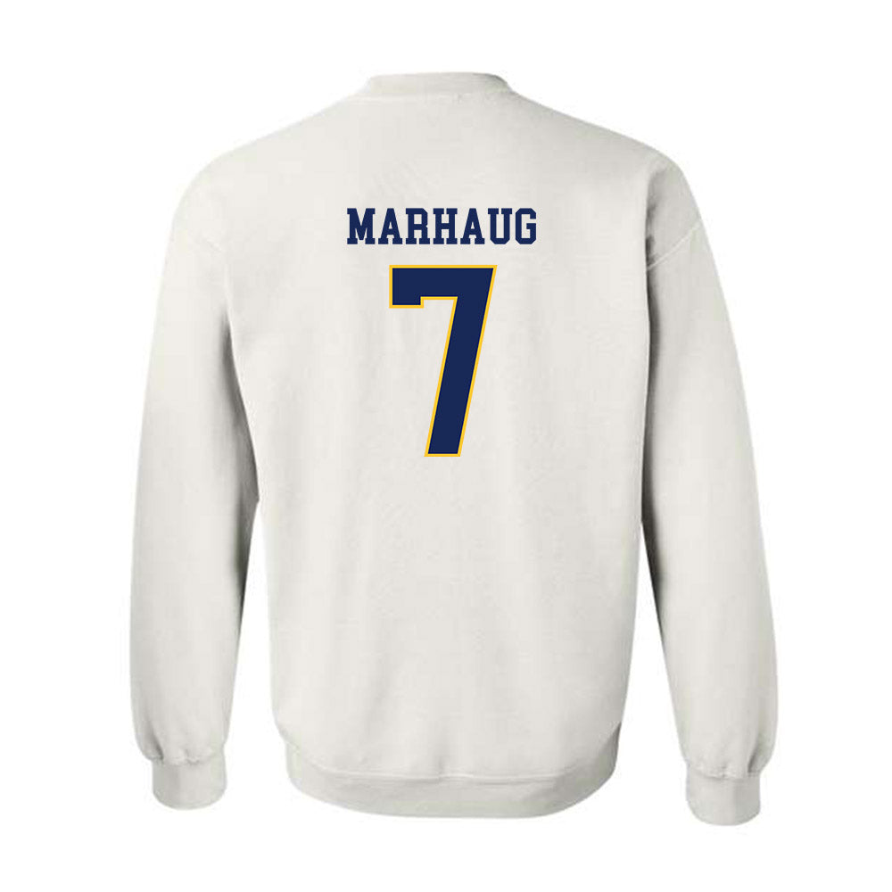 Marquette - NCAA Women's Soccer : Ida Marhaug - Replica Shersey Crewneck Sweatshirt-1