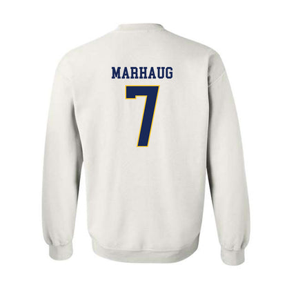 Marquette - NCAA Women's Soccer : Ida Marhaug - Replica Shersey Crewneck Sweatshirt-1