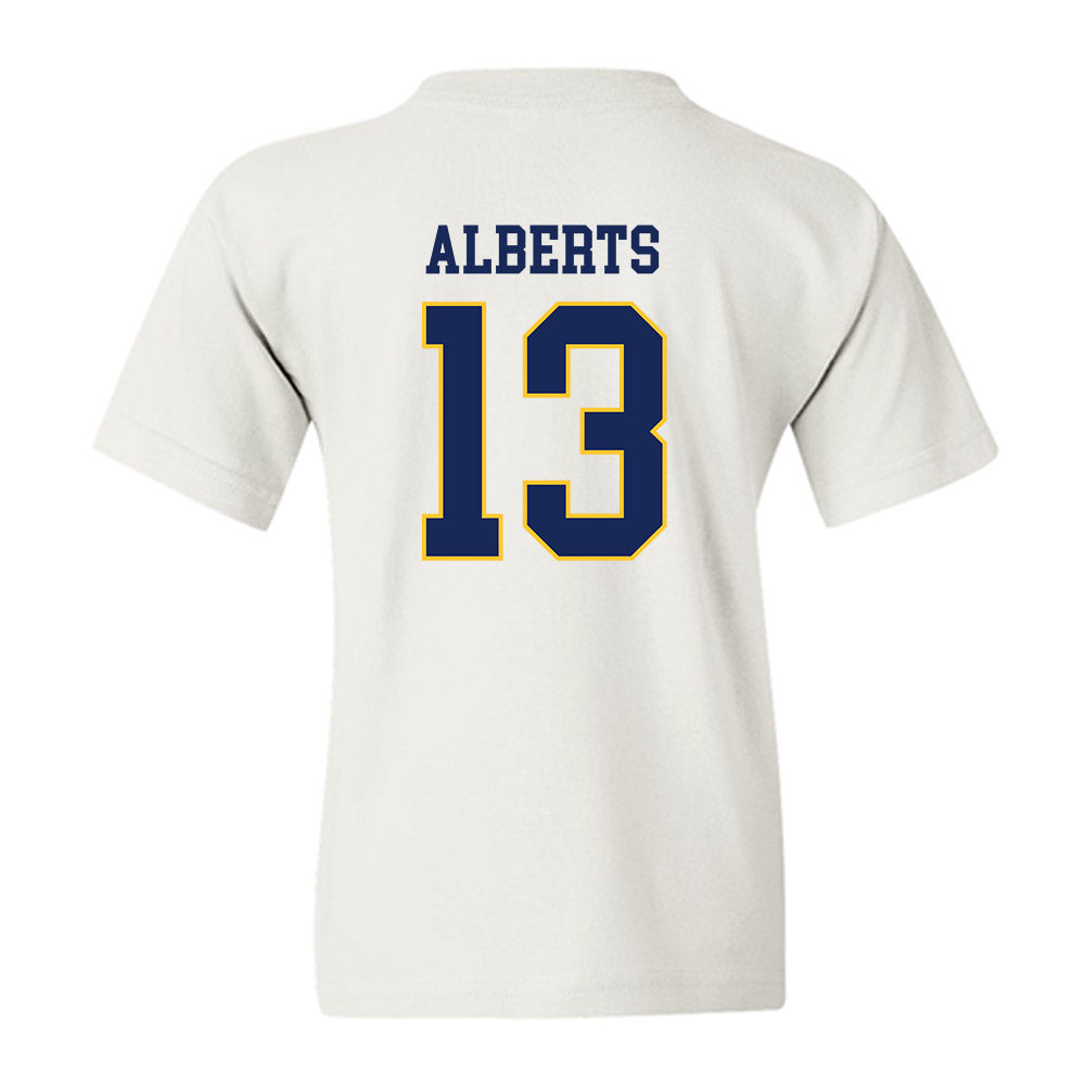 Marquette - NCAA Women's Soccer : Adrianna Alberts - Replica Shersey Youth T-Shirt-1