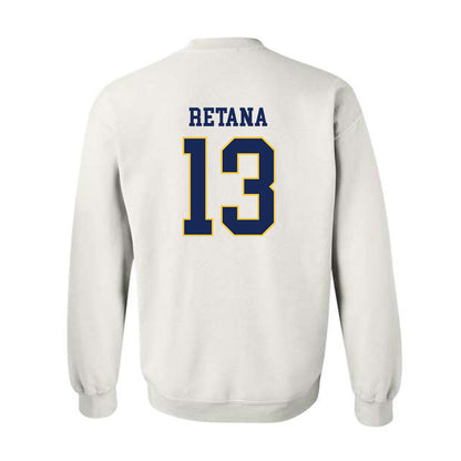 Marquette - NCAA Women's Soccer : Gabriela Retana - Replica Shersey Crewneck Sweatshirt-1