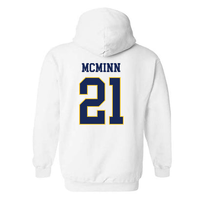 Marquette - NCAA Women's Soccer : Kiley McMinn - Replica Shersey Hooded Sweatshirt-1