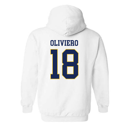 Marquette - NCAA Women's Soccer : Capri Oliviero - Replica Shersey Hooded Sweatshirt-1