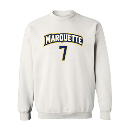 Marquette - NCAA Women's Soccer : Ida Marhaug - Replica Shersey Crewneck Sweatshirt-0