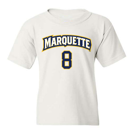 Marquette - NCAA Women's Soccer : Josie Bieda - Replica Shersey Youth T-Shirt-0