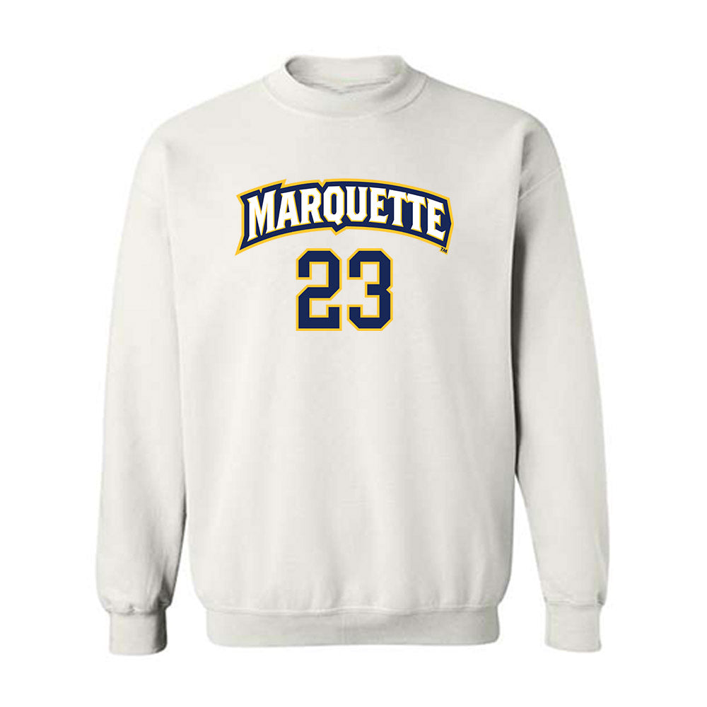 Marquette - NCAA Women's Soccer : Emlhi Fix - Replica Shersey Crewneck Sweatshirt-0