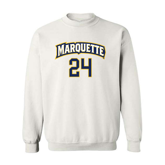Marquette - NCAA Women's Soccer : Megan Murray - Replica Shersey Crewneck Sweatshirt-0