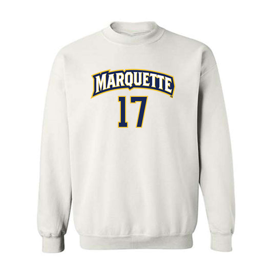 Marquette - NCAA Women's Soccer : Allessandra Russo - Replica Shersey Crewneck Sweatshirt-0