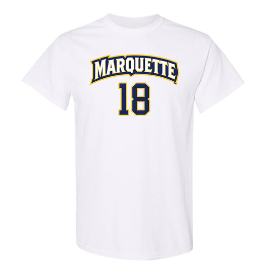 Marquette - NCAA Women's Soccer : Capri Oliviero - Replica Shersey T-Shirt-0