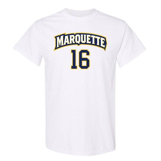 Marquette - NCAA Women's Soccer : Olivia Hernandez - Replica Shersey T-Shirt-0