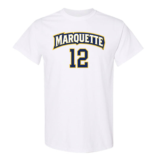 Marquette - NCAA Women's Soccer : Abby Ruhland - Replica Shersey T-Shirt-0