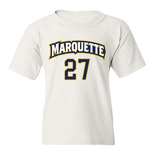 Marquette - NCAA Women's Soccer : Piper Lucier - Replica Shersey Youth T-Shirt-0