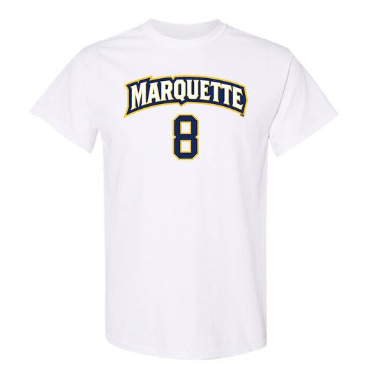 Marquette - NCAA Women's Soccer : Callie Hefner - Replica Shersey T-Shirt-0