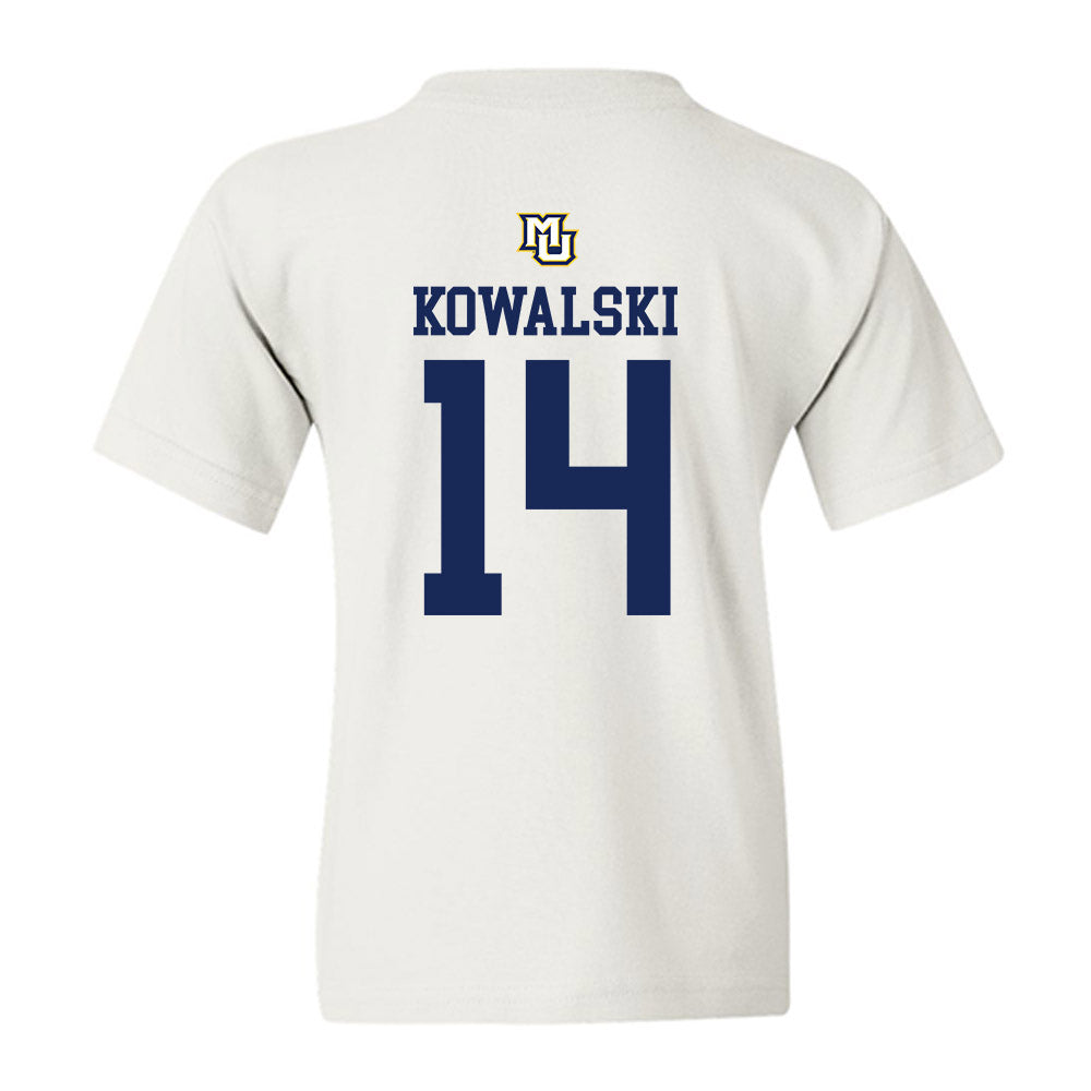 Marquette - NCAA Women's Volleyball : Annika Kowalski - Replica Shersey Youth T-Shirt-1