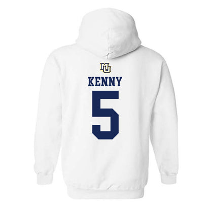 Marquette - NCAA Women's Volleyball : Calli Kenny - Replica Shersey Hooded Sweatshirt-1