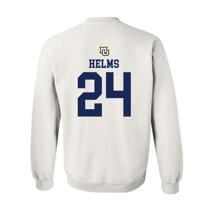 Marquette - NCAA Women's Volleyball : Avery Helms - Replica Shersey Crewneck Sweatshirt-1