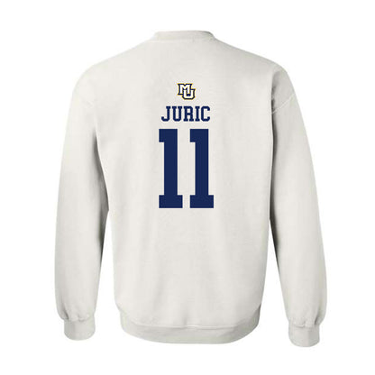 Marquette - NCAA Women's Volleyball : Tani Juric - Replica Shersey Crewneck Sweatshirt-1