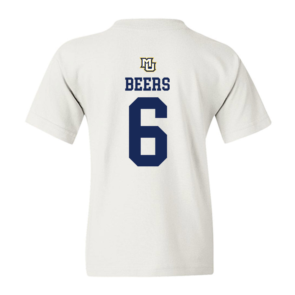 Marquette - NCAA Women's Volleyball : Alicia Beers - Replica Shersey Youth T-Shirt-1