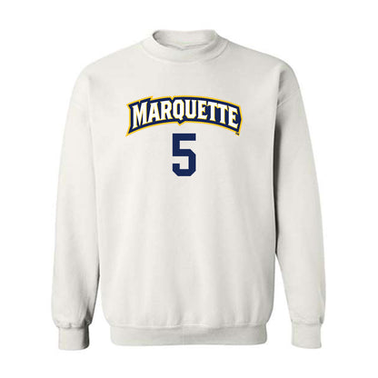 Marquette - NCAA Women's Volleyball : Calli Kenny - Replica Shersey Crewneck Sweatshirt-0