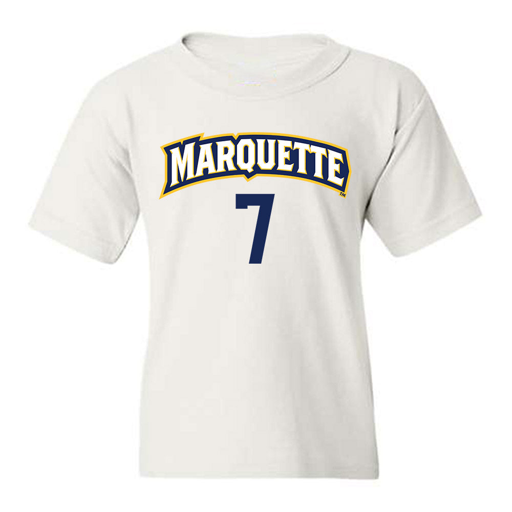 Marquette - NCAA Women's Volleyball : Keira Schmidt - Replica Shersey Youth T-Shirt-0
