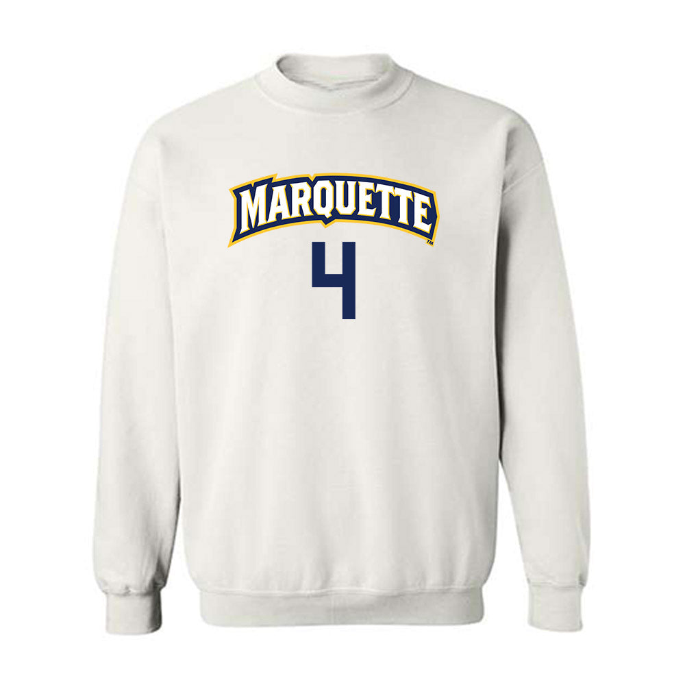 Marquette - NCAA Women's Volleyball : Caydence Doolan - Replica Shersey Crewneck Sweatshirt-0