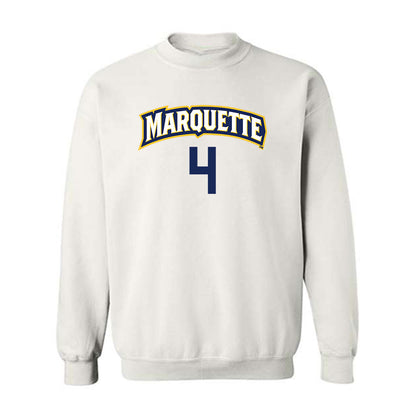 Marquette - NCAA Women's Volleyball : Caydence Doolan - Replica Shersey Crewneck Sweatshirt-0
