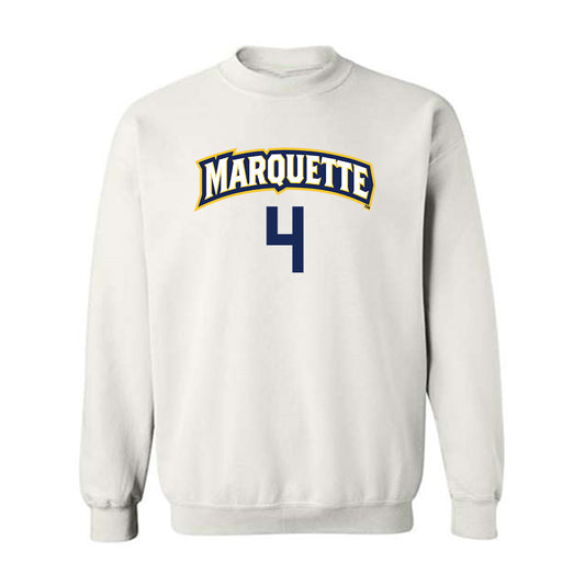 Marquette - NCAA Women's Volleyball : Caydence Doolan - Replica Shersey Crewneck Sweatshirt-0