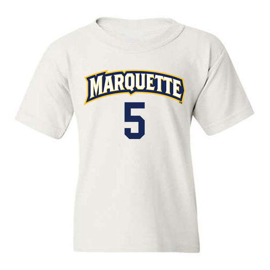 Marquette - NCAA Women's Volleyball : Calli Kenny - Replica Shersey Youth T-Shirt-0
