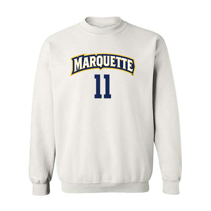 Marquette - NCAA Women's Volleyball : Tani Juric - Replica Shersey Crewneck Sweatshirt-0