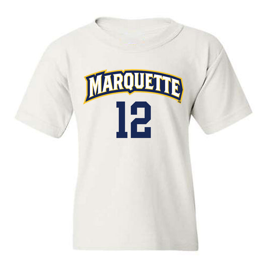 Marquette - NCAA Women's Volleyball : Aubrey Hicks - Replica Shersey Youth T-Shirt-0
