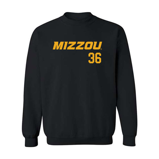 Missouri - NCAA Baseball : Keagen Kohlhoff - Replica Shersey Crewneck Sweatshirt-0