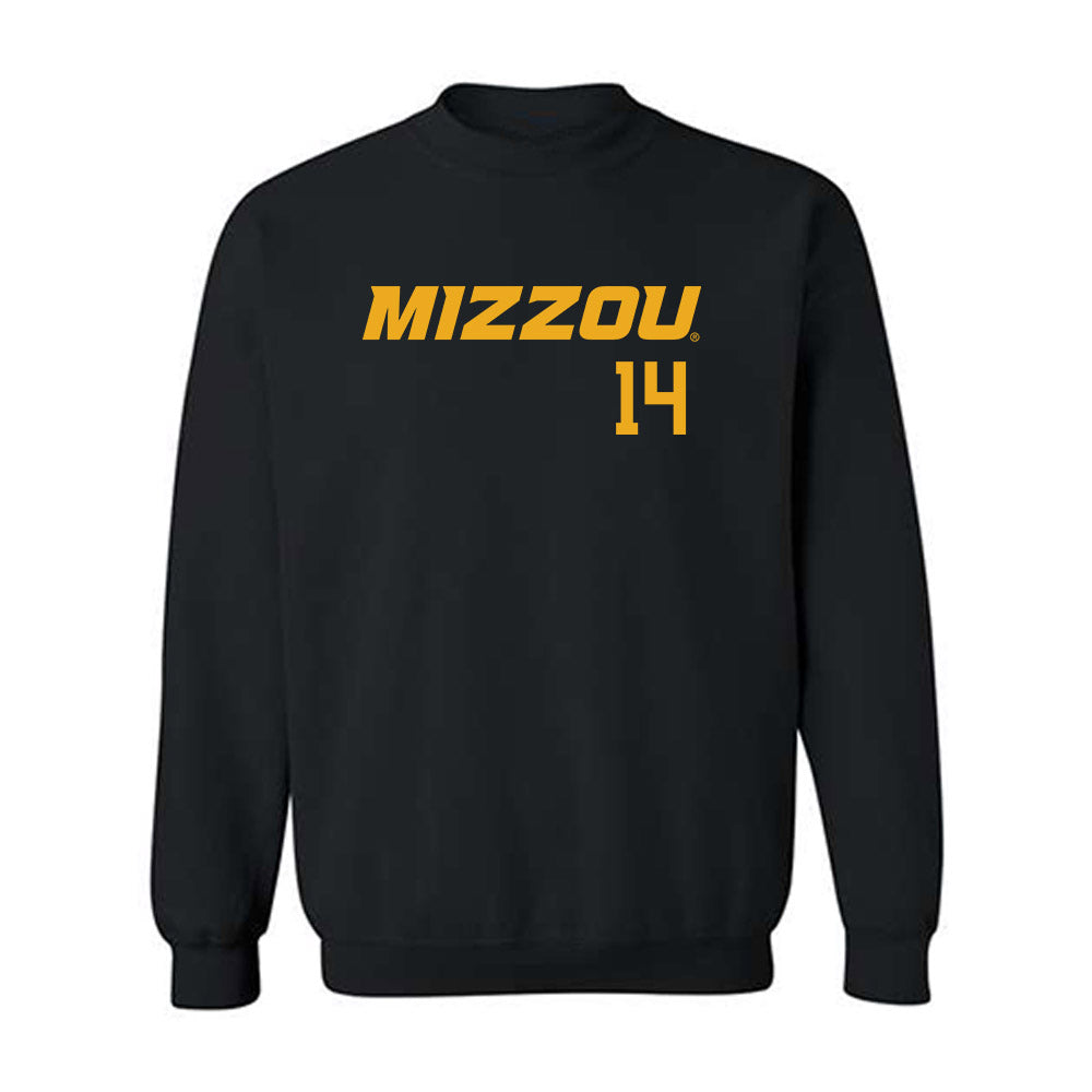 Missouri - NCAA Baseball : Isaiah Frost - Replica Shersey Crewneck Sweatshirt-0