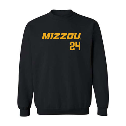 Missouri - NCAA Baseball : Keyler Gonzalez - Replica Shersey Crewneck Sweatshirt-0