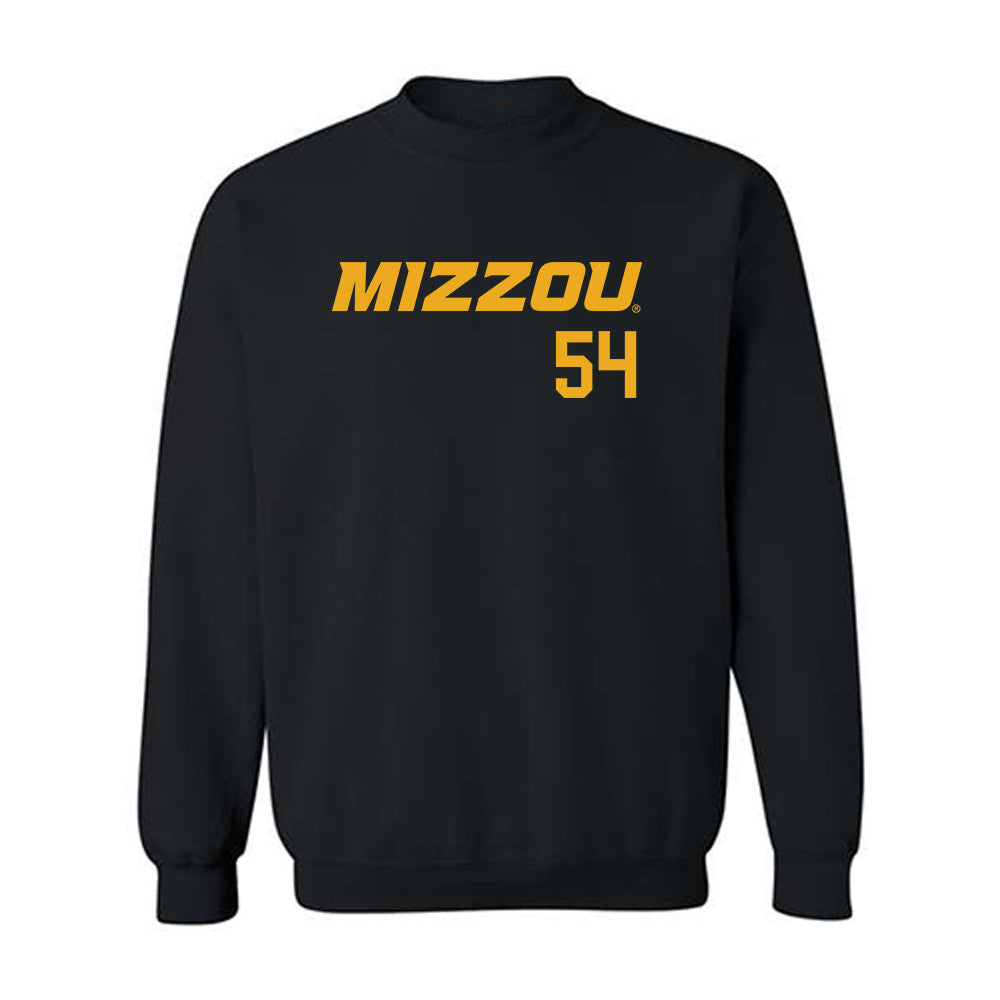 Missouri - NCAA Baseball : Josh McDevitt - Replica Shersey Crewneck Sweatshirt-0