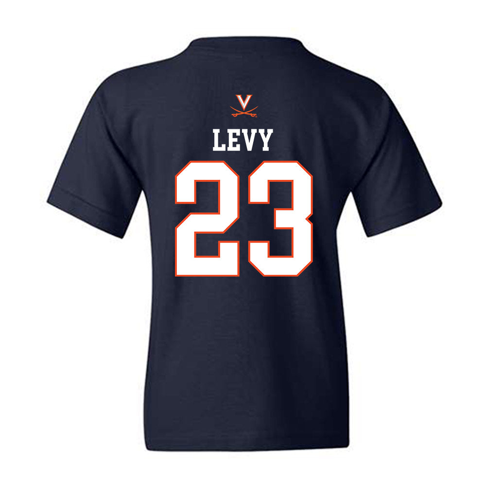 Virginia - NCAA Women's Basketball : Romi Levy - Replica Shersey Youth T-Shirt-1