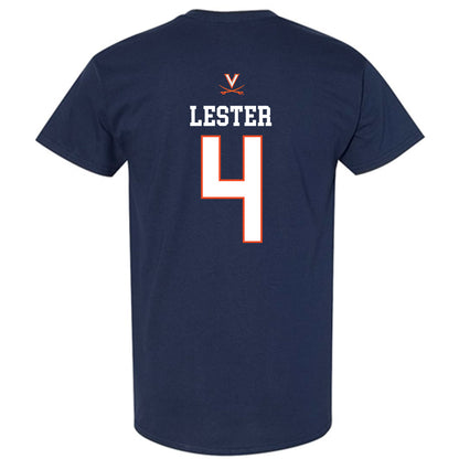 Virginia - NCAA Women's Basketball : Eris Lester - Replica Shersey T-Shirt-1