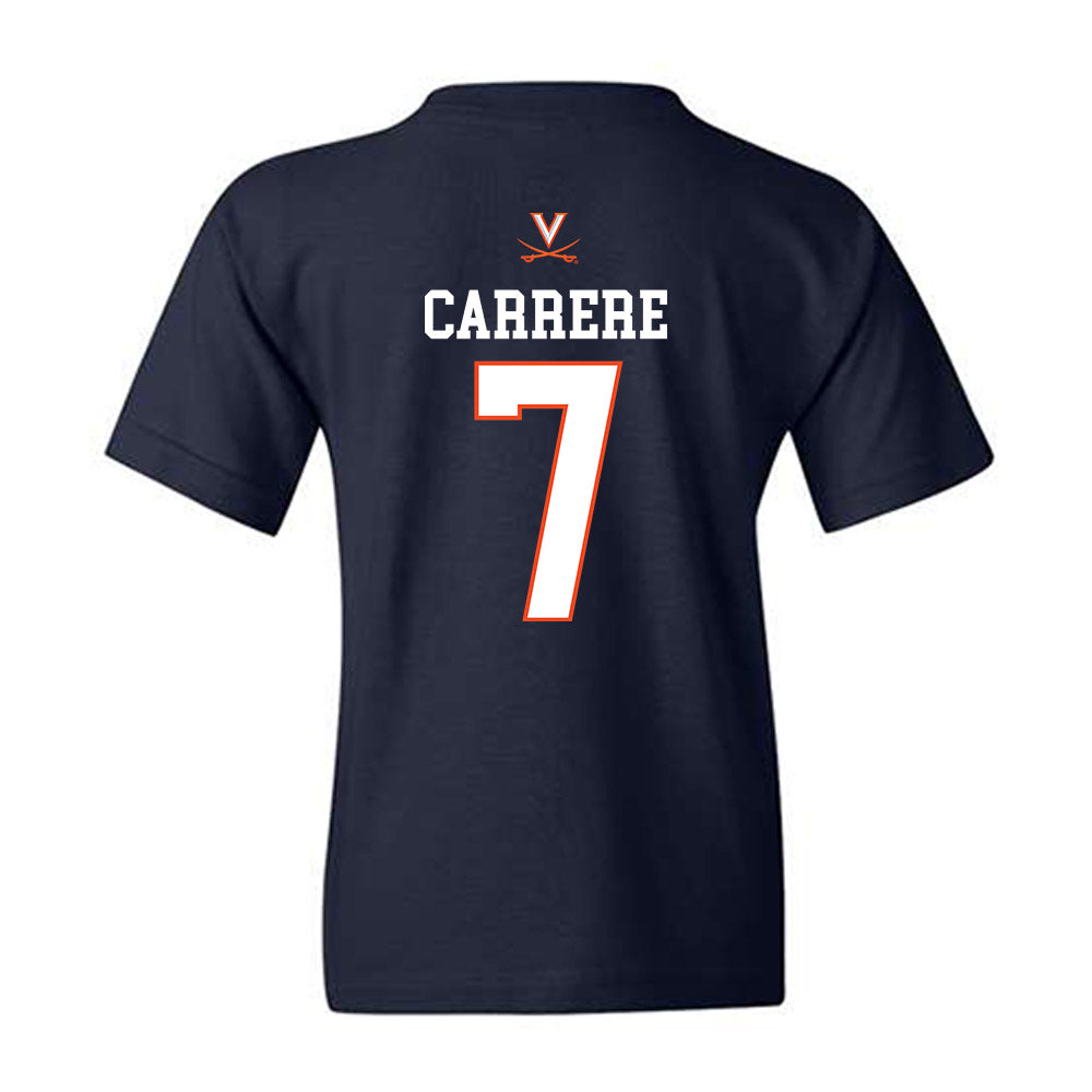 Virginia - NCAA Men's Basketball : Martin Carrere - Replica Shersey Youth T-Shirt-1