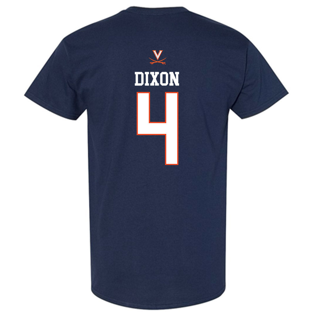Virginia - NCAA Men's Basketball : Jurian Dixon - Replica Shersey T-Shirt-1