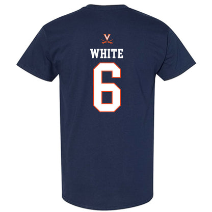 Virginia - NCAA Men's Basketball : Jacari White - Replica Shersey T-Shirt-1