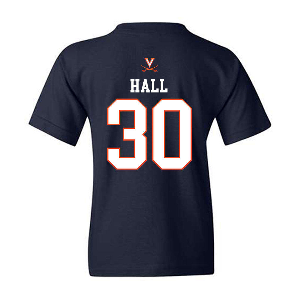Virginia - NCAA Men's Basketball : Dallin Hall - Replica Shersey Youth T-Shirt-1