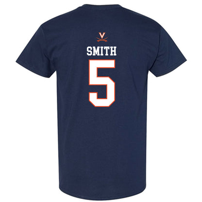 Virginia - NCAA Women's Basketball : Sa'Myah Smith - Replica Shersey T-Shirt-1