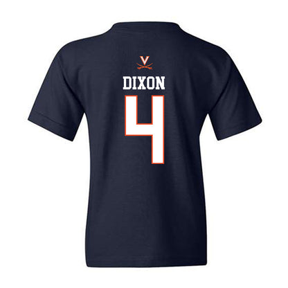 Virginia - NCAA Men's Basketball : Jurian Dixon - Replica Shersey Youth T-Shirt-1
