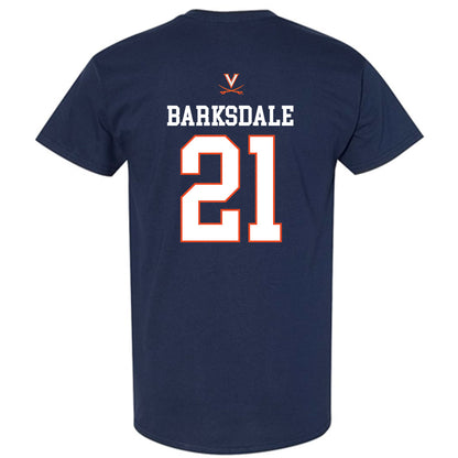 Virginia - NCAA Men's Basketball : Silas Barksdale - Replica Shersey T-Shirt-1