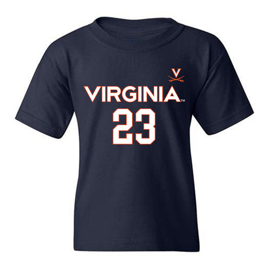 Virginia - NCAA Women's Basketball : Romi Levy - Replica Shersey Youth T-Shirt-0