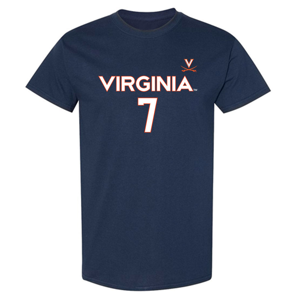 Virginia - NCAA Men's Basketball : Martin Carrere - Replica Shersey T-Shirt-0