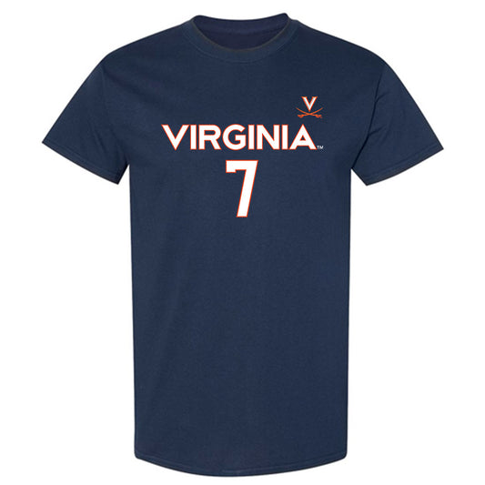 Virginia - NCAA Men's Basketball : Martin Carrere - Replica Shersey T-Shirt-0