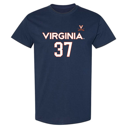Virginia - NCAA Men's Basketball : Jan Vide - Replica Shersey T-Shirt-0