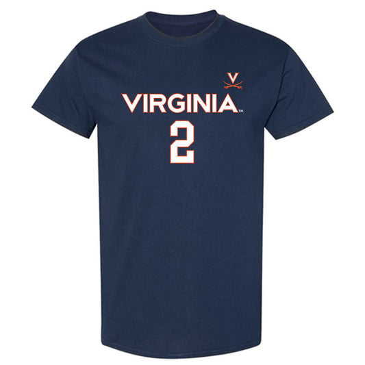 Virginia - NCAA Women's Basketball : Raiane Dos Santos - Replica Shersey T-Shirt-0