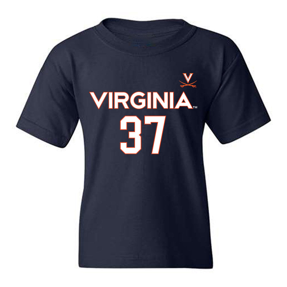 Virginia - NCAA Men's Basketball : Jan Vide - Replica Shersey Youth T-Shirt-0